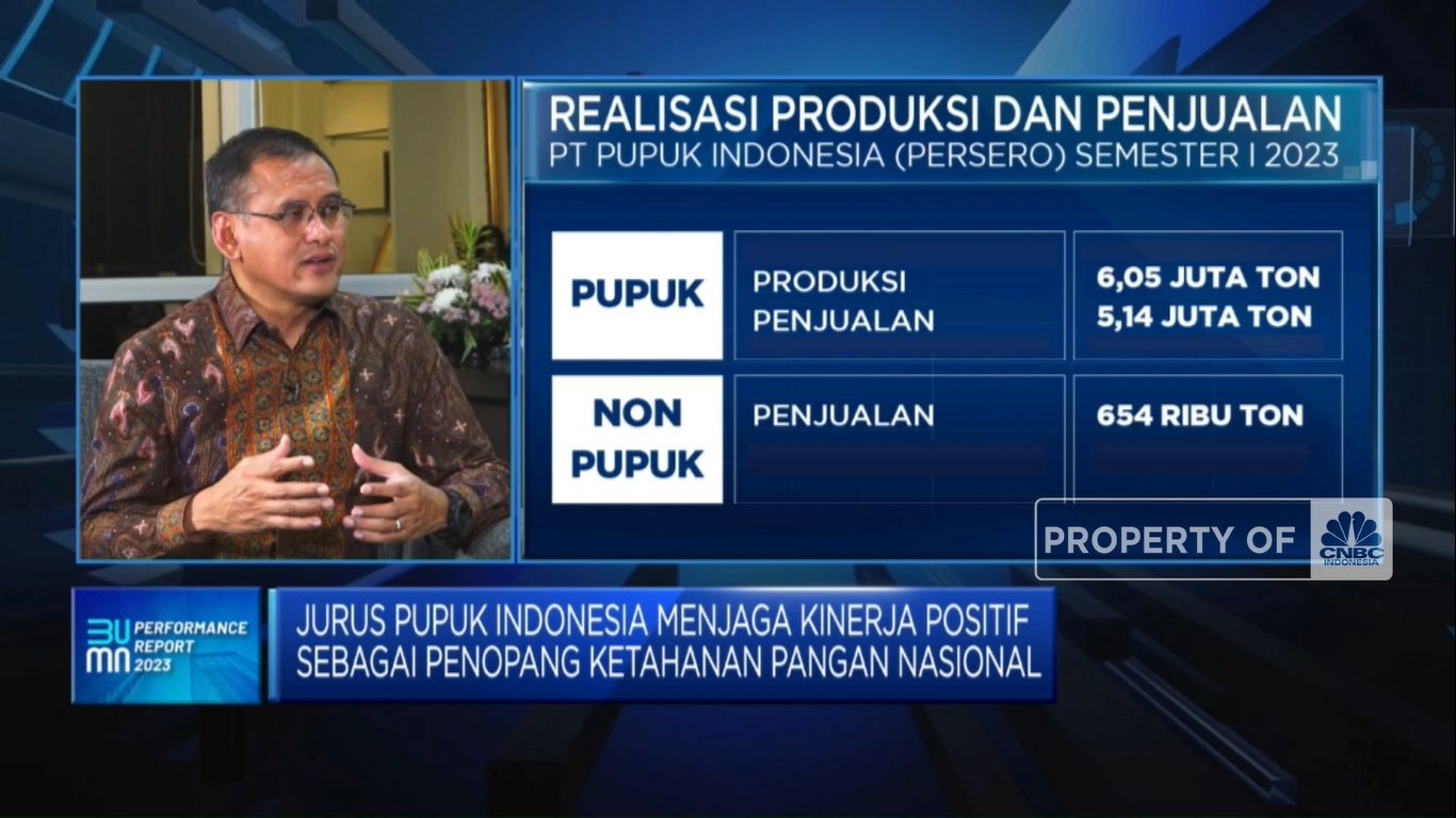 Jurus Pupuk Indonesia Catatkan Kinerja Positif