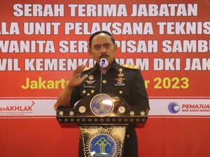 Serah Terima Jabatan, Kalapas Cipinang Resmi Dijabat Enget Pulungan