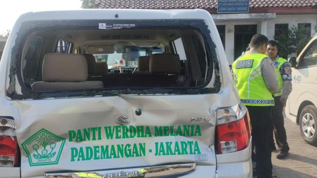 Kecelakaan beruntun di Tol Tangerang