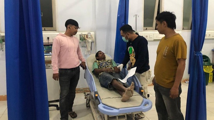 Petugas PDAM Tana Toraja dianiaya pemuda yang kesal ditagih iuran. Dokumen Istimewa
