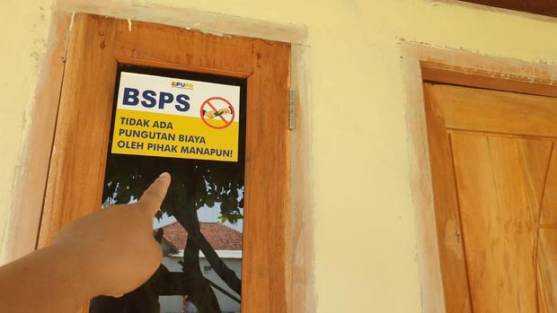 Program BSPS Bedah Rumah di Cibinong