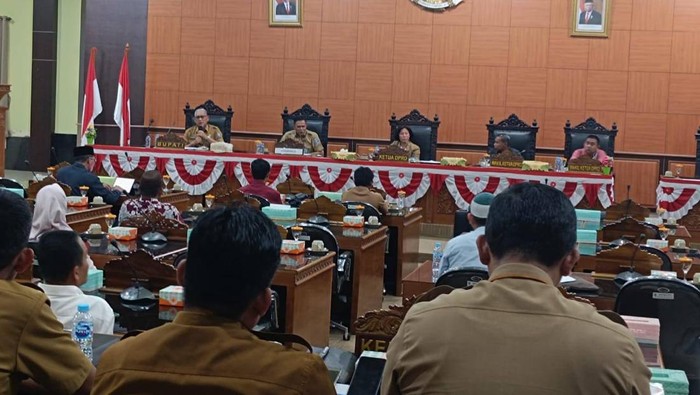 RDP di DPRD Bangka Tengah terkait tambang PT Timah yang ditolak nelayan.