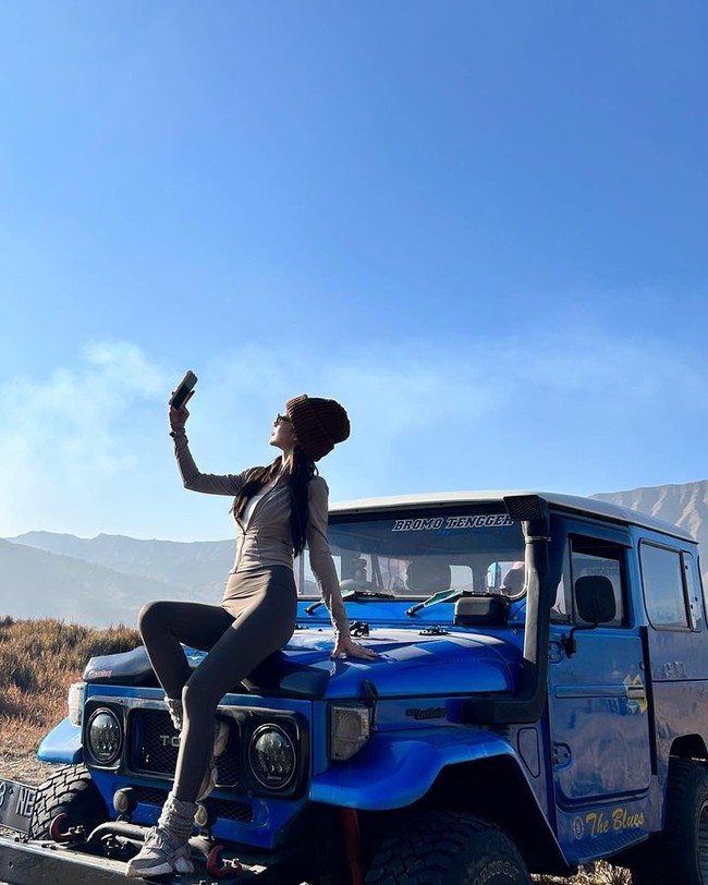 Inspirasi lain datang dari selebgram @vvyu_too. Foto: Instagram