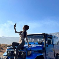 Inspirasi lain datang dari selebgram @vvyu_too. Foto: Instagram