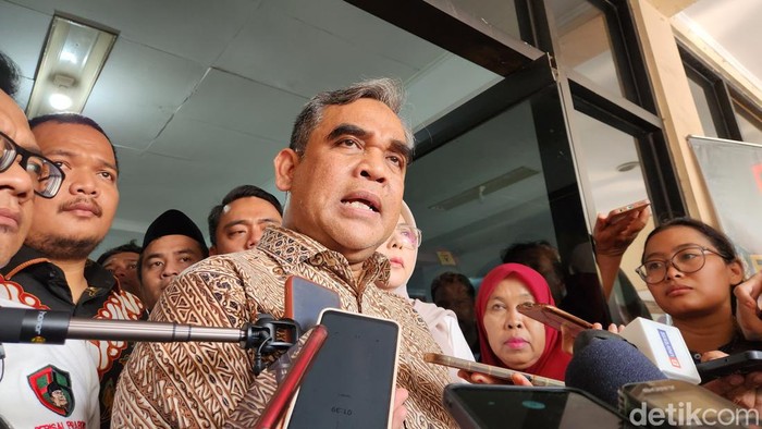 Sekjen Gerindra Ahmad Muzani (Adrial Akbar/detikcom).