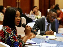 Suasana Forum Bisnis Indonesia-Ghana di Jakarta