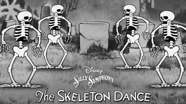 Film Disney bertajuk The Skeleton Dance yang dilarang tayang gegara terlalu seram.