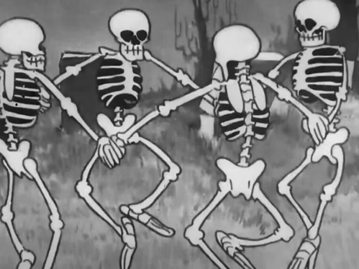 Film Disney bertajuk The Skeleton Dance yang dilarang tayang gegara terlalu seram.