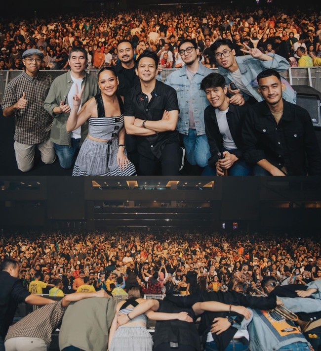 Sama-sama berprofesi sebagai seorang penyanyi, BCL dan Ariel pun kerap duet bareng. Kebersamaan keduanya yang kemudian sering jadi sorotan dan berhasil bikin netizen baper. Foto: Instagram/@bclsinclair