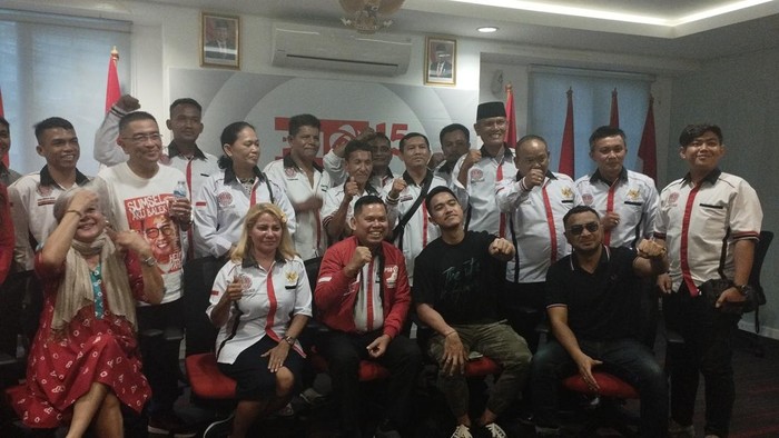 Eks Ketum PMII gabung PSI (Brigitta/detikcom)