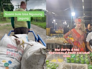 Gokil! 5 Bule Ini Coba Jadi Tukang Kelapa hingga Jualan Kue Subuh di Indonesia