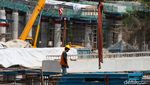 Intip Progres Jembatan Pengurai Macet Gerbang Tol Pamulang