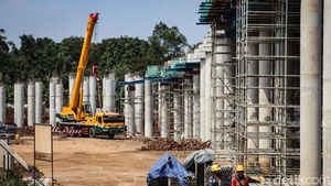Intip Progres Jembatan Pengurai Macet Gerbang Tol Pamulang