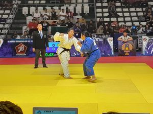 Tim Judo Senior Bali Kuasai Kejurnas Piala KASAD