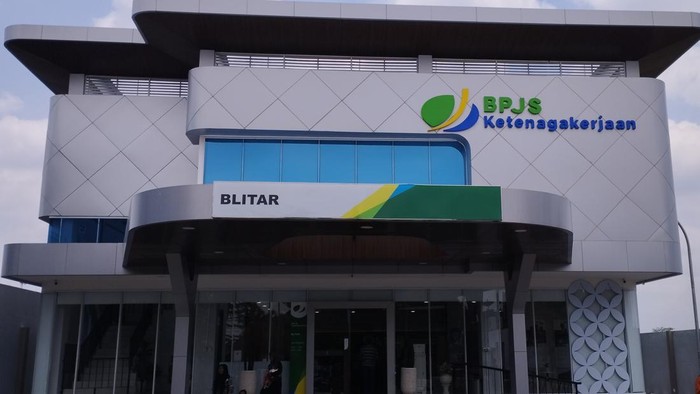 Kantor BPJS Ketenagakerjaan Blitar.