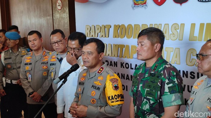 Kapolda Jateng Irjen Ahmad Luthfi di Hotel Patra Semarang, Selasa (10/10/2023).