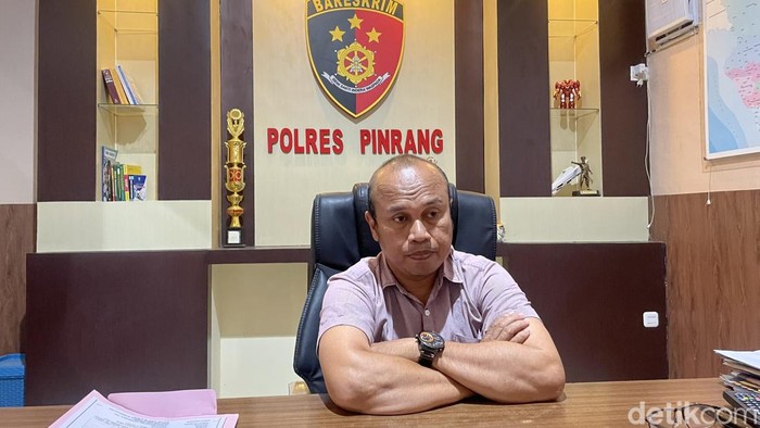 Kasat Reskrim Polres Pinrang, Iptu Akhmad Risal.