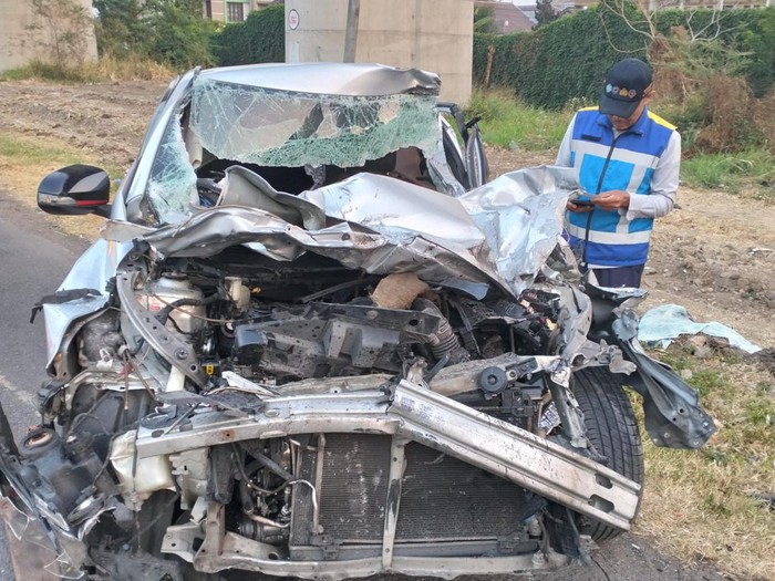 Kecelakaan di Tol Purbaleunyi.