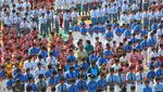 Kemarau Bikin Ampun, Siswa dan Guru di Kudus Gelar Salat Minta Hujan