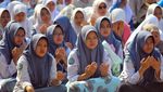 Kemarau Bikin Ampun, Siswa dan Guru di Kudus Gelar Salat Minta Hujan