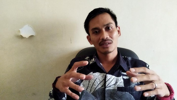 Ketua Bawaslu Pandeglang, Febri Setiadi (Aris Rivaldo-detikcom)