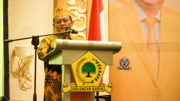 Ketua DPD Golkar Jatim M Sarmuji
