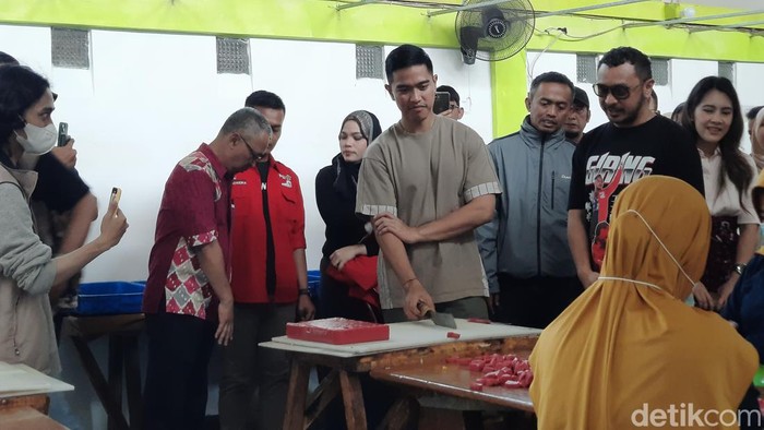 Ketum PSI Kaesang Pangarep. (Annisa/detikcom)
