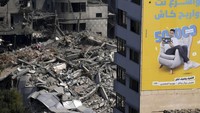 Militer Israel melancarkan serangan ke Gaza setelah rentetan roket ditembakkan oleh militan Hamas dari wilayah Palestina ke Israel. AP Photo/Adel Hana.