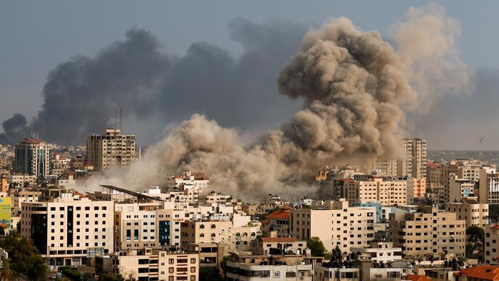 Korban Jiwa Gempuran Israel ke Gaza Bertambah Menjadi 687 Orang