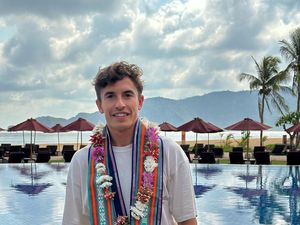 Tiba di Lombok, Pebalap MotoGP Full Senyum, Marquez: Mandalika Sangat Bagus
