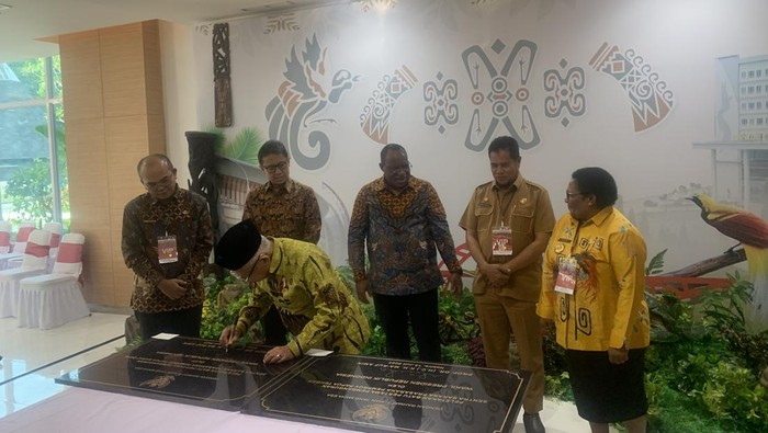 Maruf Amin di Papua (Mulia/detikcom)