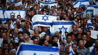 Penampakan Massa Pro-Israel Demo di Sejumlah Negara