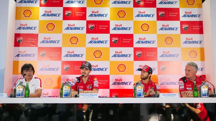Francesco Bagnaia dan Enea Bastianini akan berlaga di MotoGP Mandalika. Bersama Ducati Corse, Shell Advance akan kembali mendukung mereka.