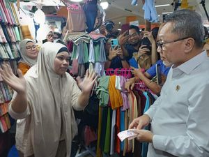 Jawaban Zulhas buat Pedagang Tanah Abang yang Minta e-Commerce Ditutup!