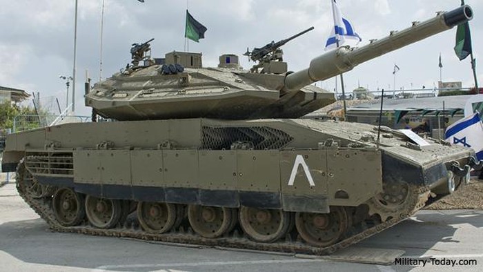 Tank tempur canggih Merkava Mk 4 buatan Israel
