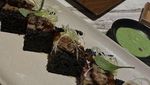Momen Isyana Sarasvati Cicip Daging di Korea hingga Ayam di New York