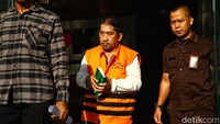 Ia diperiksa terkait kasus pembangunan gereja tersebut bersama sejumlah tersangka lain yang ditahan sejak 22 September lalu.   