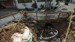 Protes Warga Tebet Imbas Proyek Drainase yang Tak Kunjung Rampung