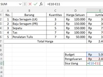 5 Rumus Penjumlahan Excel dan Cara Mudah Menggunakannya