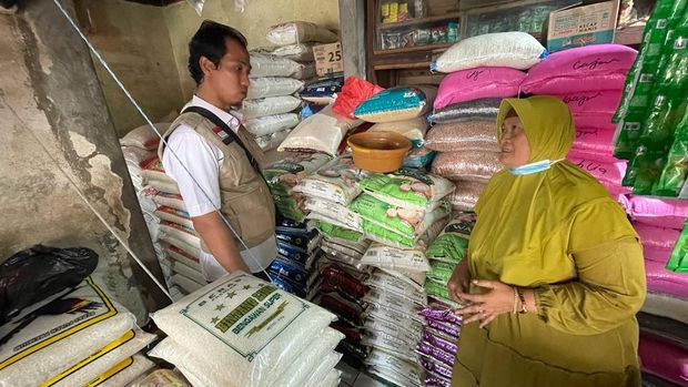 Satgas Pangan Polres Malang Sidak Pasar Cegah Penimbunan