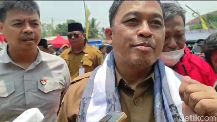 Wakil Wali Kota (Wawalkot) Cilegon, Sanuji Pentamarta (M Iqbal/detikcom)