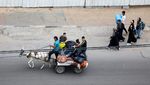 Warga Gaza Ngungsi Imbas Perang Hamas vs Israel