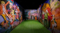 Area yang bernama 21 Zona Ikon menampilkan adegan-adegan legendaris perjalanan Monkey D Luffy sepanjang serial. Tur selama 45 sampai 90 menit melintasi zona dalam area seluas 2.500 meter pesegi di Mall of Indonesia, kawasan Kelapa Gading, Jakarta Utara. Foto: Courtesy of Acemedia Network