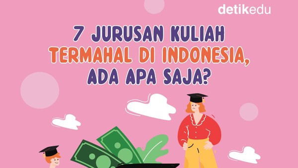 Infografis: 7 Jurusan Kuliah Termahal di Indonesia, Apa Saja?
