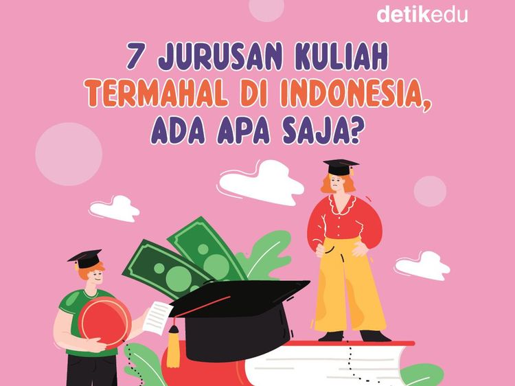 Infografis: 7 Jurusan Kuliah Termahal di Indonesia, Apa Saja?