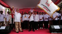 Pengukuhan dihadiri oleh Ketua Dewan Penasehat Arenas 08 Eddy Santana Putra, Ketua Umum Arenas 08 Guruh Hermawan, Sekretaris Jenderal Arenas 08 Kray Intan Rumbinang, dan Wakil koordinator Rumah Pemenangan Arenas 08 Haris Motty.  