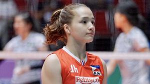 7 Foto Atlet Voli Filipina yang Kecantikannya Viral Bikin Salfok Netizen RI