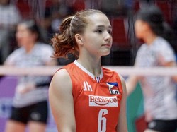 7 Foto Atlet Voli Filipina yang Kecantikannya Viral Bikin Salfok Netizen RI