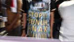 Bela Palestina, PA 212 Demo Kutuk Israel di Depan Kedubes AS