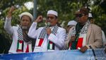 Bela Palestina, PA 212 Demo Kutuk Israel di Depan Kedubes AS
